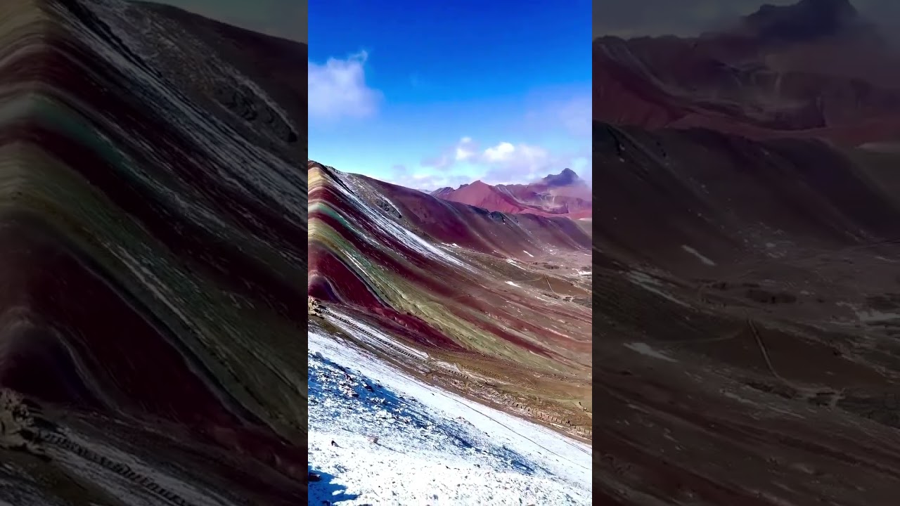 Dreamy Places: The Rainbow Mountain of the Andes.
