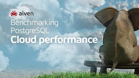 Webinar PostgreSQL cloud performance