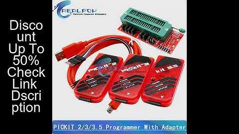 PICKit2 PICKIT3 PICKit3.5 Programmer + PIC ICD2 PICKit 2 PICKIT 3 PICKIT 3.5 Programming Adapter Uni
