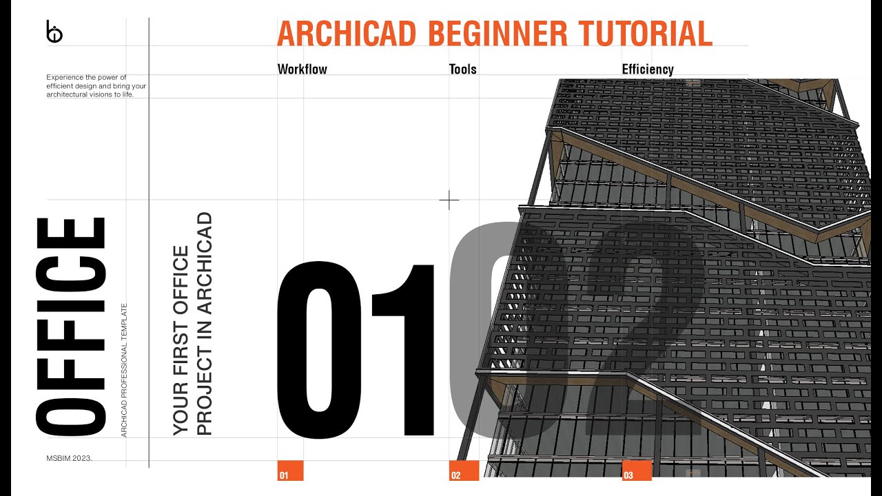 Create Your First Office Project In ArchiCAD 26 | ArchiCAD Course - YouTube