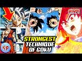 Top 10 Strongest Technique of Goku in Dragon Ball Super | Explained in Hindi