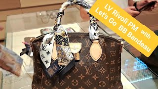 Louis Vuitton | How to Tie a Bandeau | Rivoli PM | Lets Go BB Bandeau |