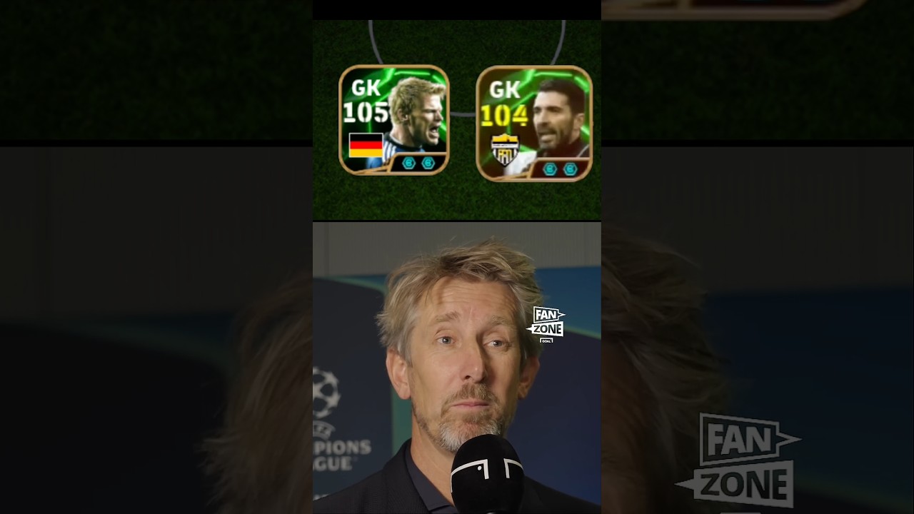 van der Sar Picks his Favourite GK 🥶 