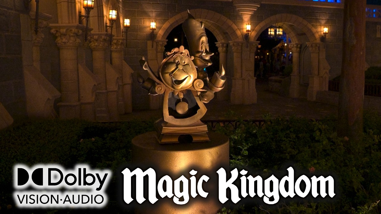 Nighttime Magic: Fantasyland Disney World Florida