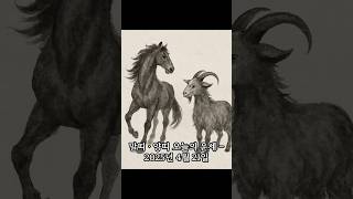  말띠 ·  양띠 오늘의 운세 – 2025년 4월 21일