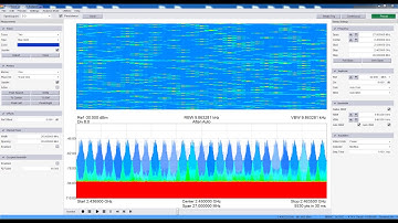 Signal Hound BB60C real-time spectrum analysis demo