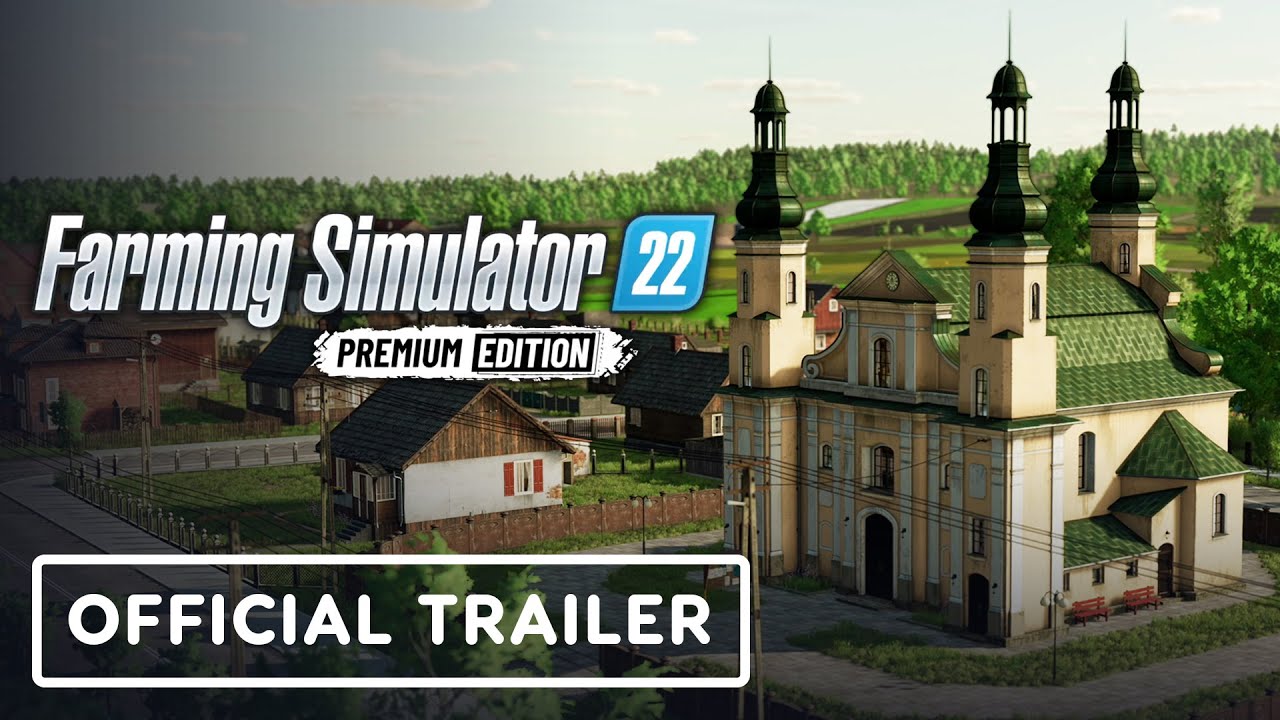 Farming Simulator 22: Premium Edition - Official Premium Expansion Map  Trailer - Panic Dots