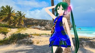 【MMD】【初音ミク】サザン・ウインド／中森明菜