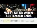 Wake Me Up When September Ends - Green Day COMPLETE Guitar Best Tab | Cover Guitarra Christianvib