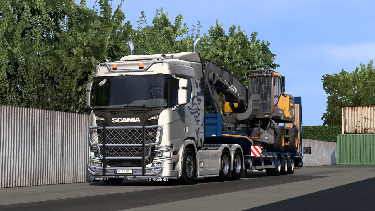 Le Mans to Paris with Scania V8.