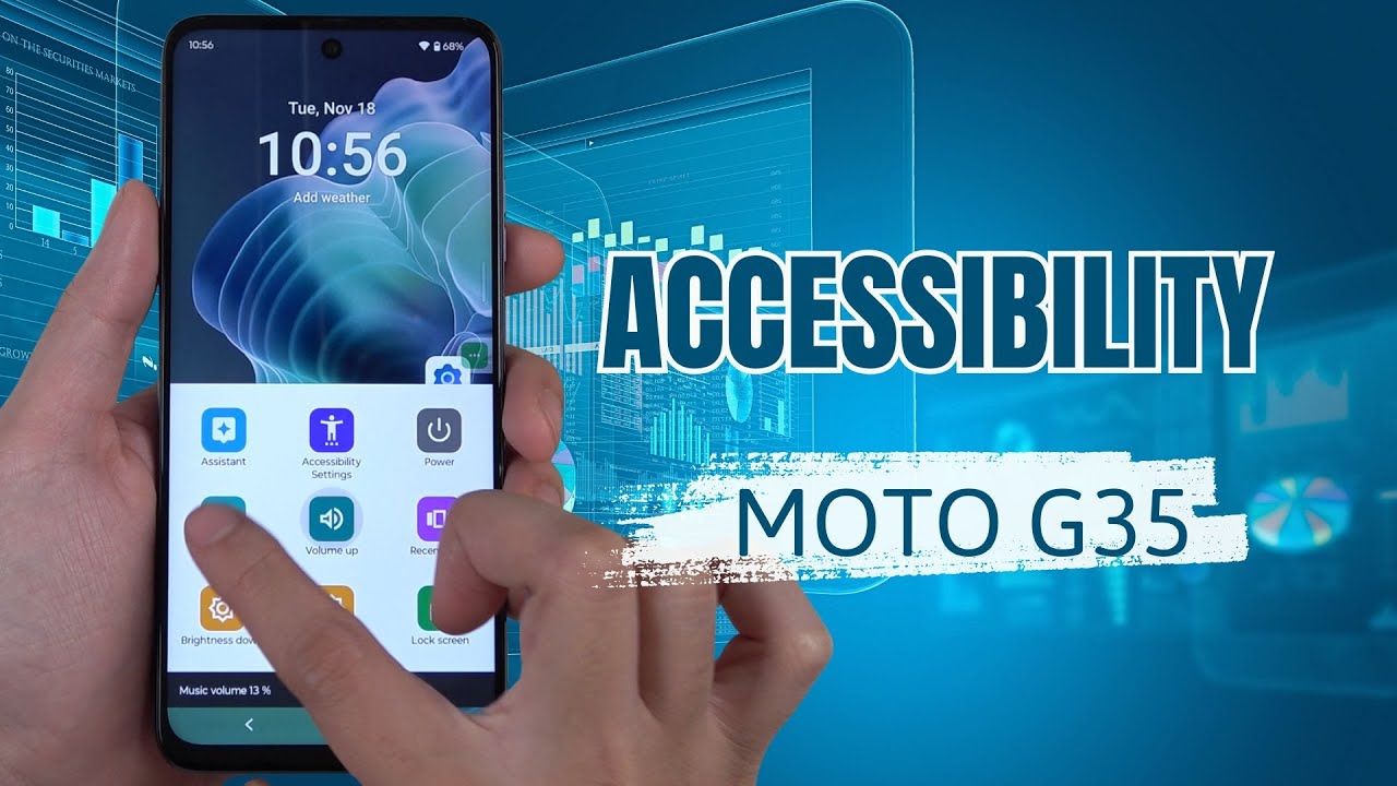 How to Use Accessibility Features on Moto G35