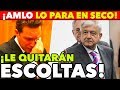 AMLO FRENA A MANUEL VELASCO! LE QUITARÁN ESCOLTAS