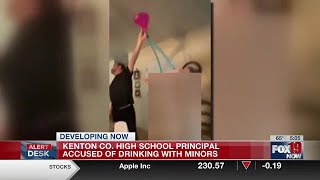 Kenton County high school principal accused of drinking with minors
