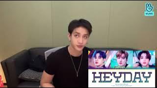 Bang Chan reaction to Stray Kids HEYDAY (Prod. Czaer) from SMF