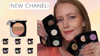 NEW CHANEL single shadows + top coat Ombré ESSENTIELLE & Les Beiges Healthy Glow SunKissed Powder