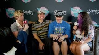 Backstage at #RiverOnTheRooftop with 5SOS