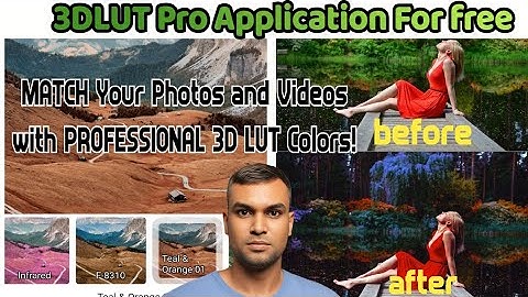3D LUT Creator । Enhance Your Colors EASILY  for Video and Photo!