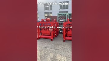 QTJ4-40 manual concrete block making machine small scale block machine for concrete block production