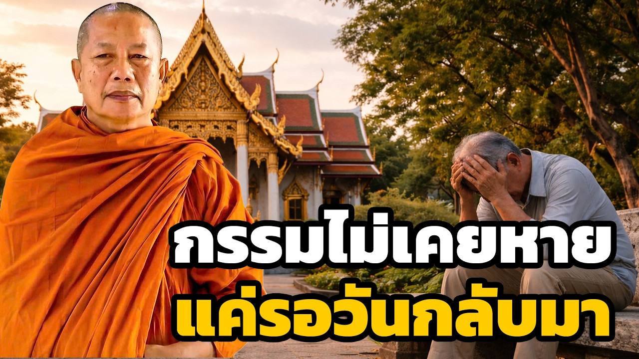 กรรมเวรไม่เคยหายไป ธรรมะคลายทุกข์ พระมหาบุญช่วย ปัญญาวชิโร