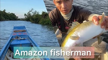 Fishing big fish in the river | I Caught Axolotls in a Primitive Fish Trap!