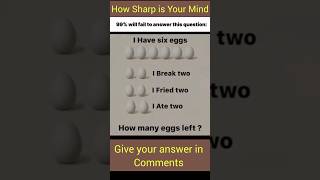 How Sharp is Your IQ #geniusmindset #maths #mathstricks #brainchallenge #iqtest #iqleveltest