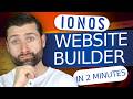 IONOS Web Builder Review 2026 | Best cheap business hosting or a marketing trick?