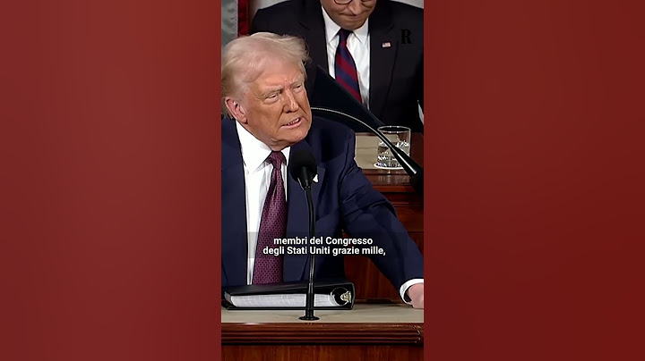 Il discorso di Trump al Congresso: "L'America è tornata"
