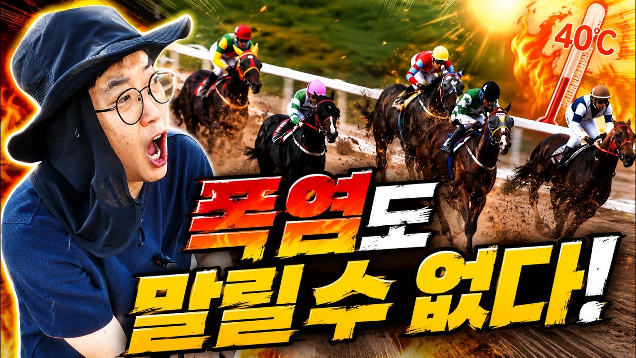 폭염도 짱구를 말릴 수 없다!