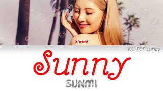Sunmi (선미) – SUNNY Colour Coded Lyrics (Han/Rom/Eng)