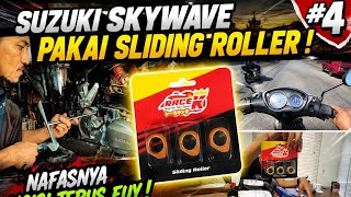SUZUKI SKYWAVE & SLIDING ROLLER, THE TOP END JUST KEEPS PULLING! 🔥