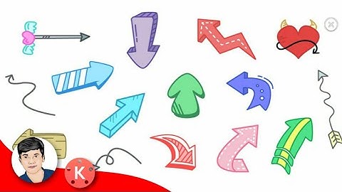 How to kinemaster 🔥arrow  pack | Kinemaster pointer pack |