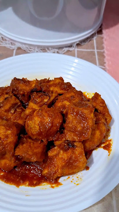 Tahu telur bumbu bali 😋 #vidioviral #feedshorts #shortvideo