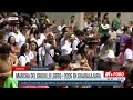 Arranca Marcha del Orgullo LGBTQ+ sobre Avenida Juárez en Guadalajara, Jalisco