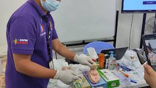 How to apply Condom Catheter|Sir Edmund|FilipinoInstitute|CNA