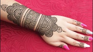 Elegant and Neat Back Hand Mehndi | New Stylish Designs | Traditional Mehndi Design for Back Hand screenshot 5