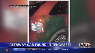 Why did Casey White, Vicky White abandon their car?