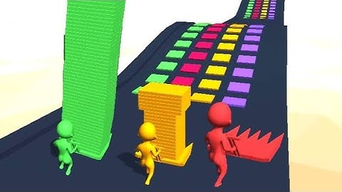 Stack Colors - All Levels Gameplay Android,ios (Levels 26-30) | Nava Teja YT