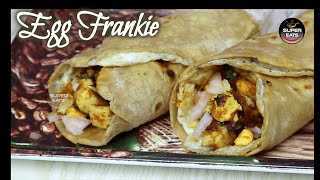 Egg Frankie | Egg Roll Recipe | Boiled Egg Stuffed Frankie | Simple and Easy Snack | Teatime Snack |