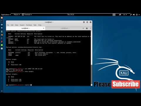 Easy Exploit Windows using PowerShell attack