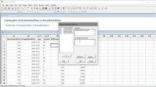 Minitab Basic Functions & Analysis screenshot 4