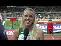 Keely Hodgkinson Reacts After 800m Loss To Mary Moraa At Lausanne Diamond League