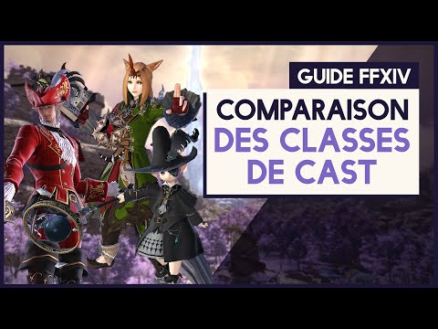 FFXIV - ET SI ON COMPARAIT LES CLASSES DE CAST (DPS MAGIE) ?