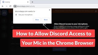 This tutorial helps to how allow discord access your mic in the chrome
browserwindowshow completely uninstall on windows
10https://youtu.be/...