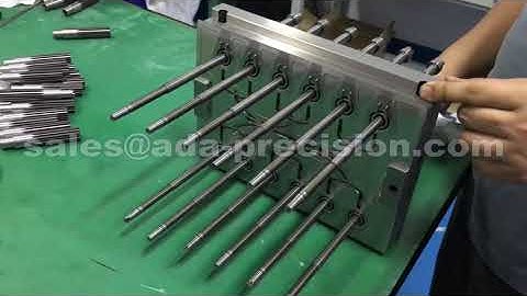 one stop solution for plastic injection precision mold parts mold core cavity insert pin sleeve