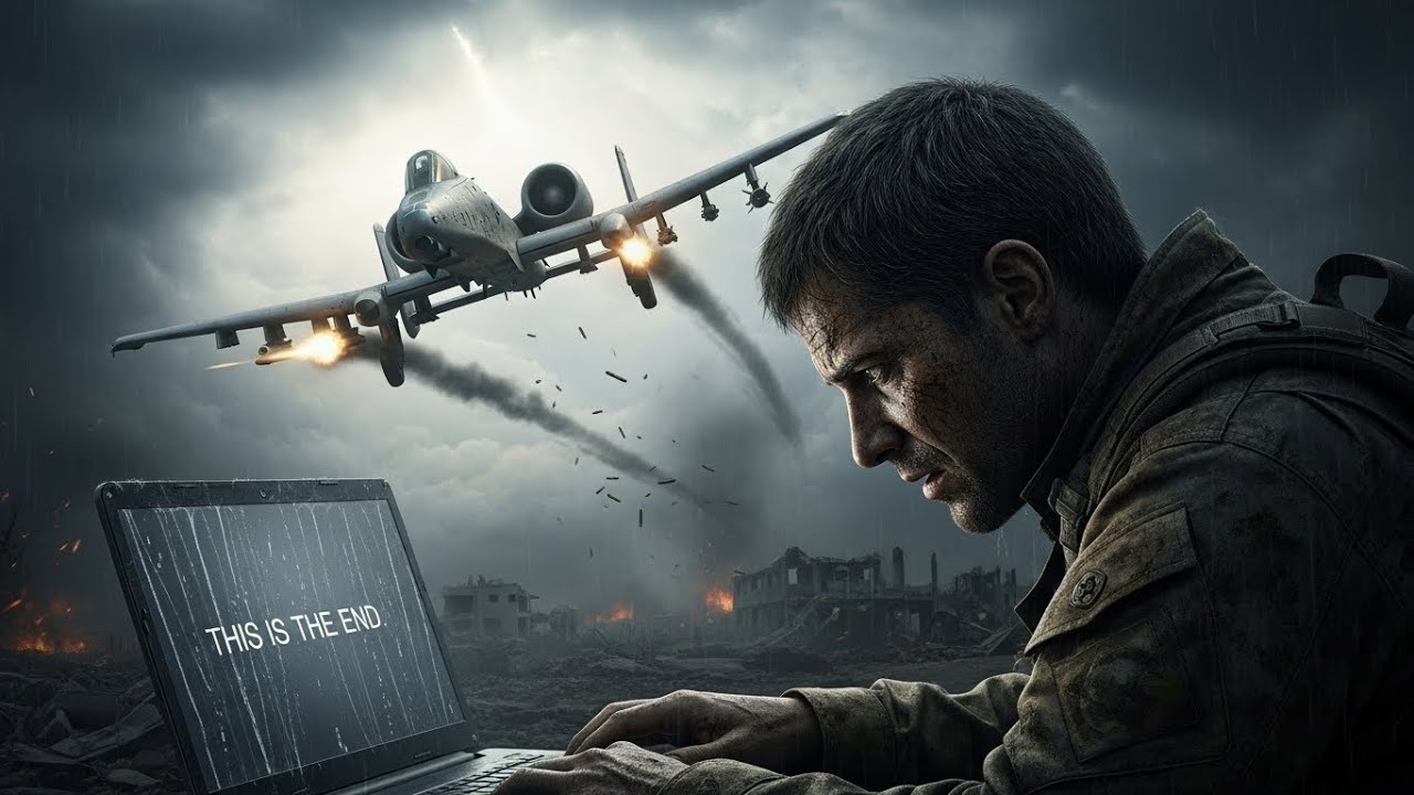 Он напечатал «Это конец» — пока из-за облаков не выглянул А-10, продолжавший сражаться.