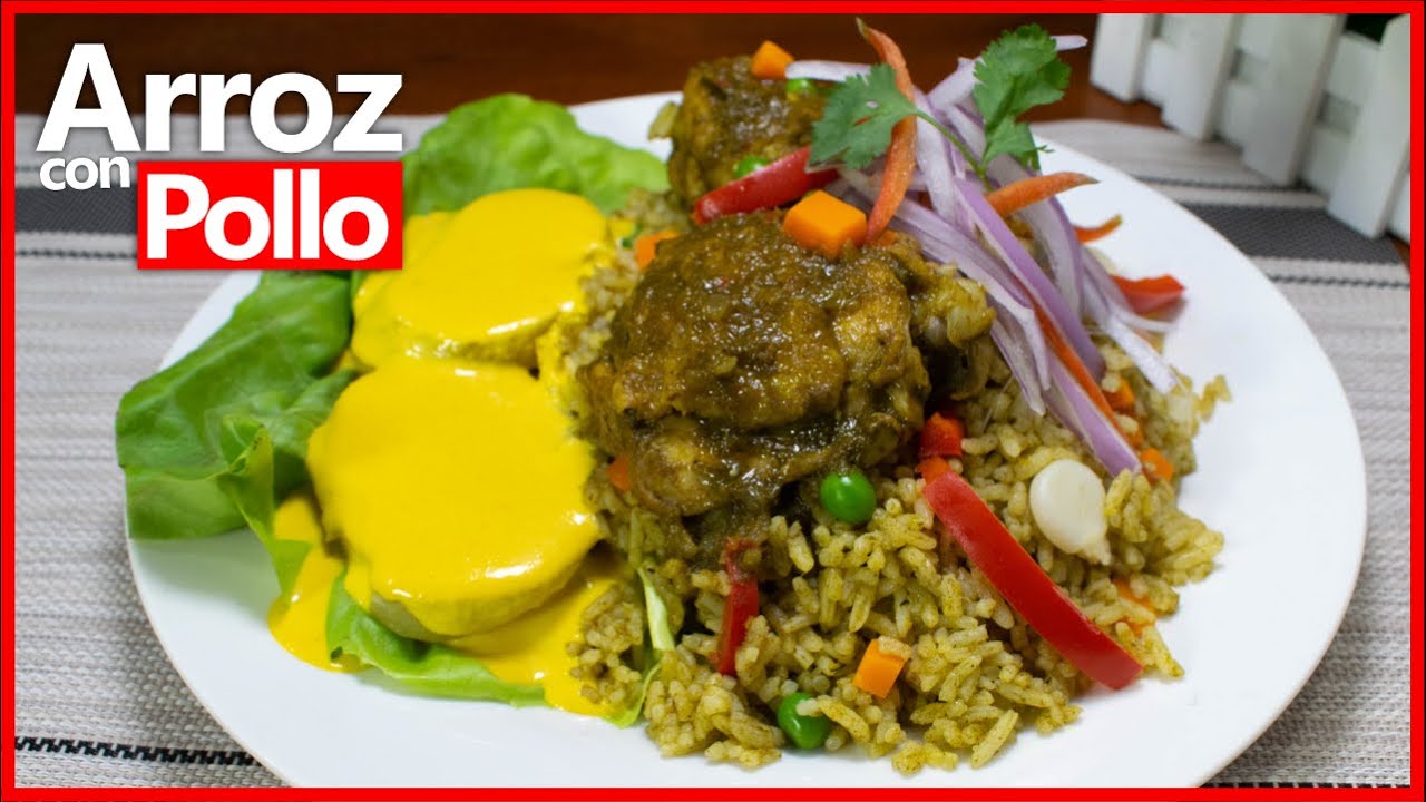 Como preparar ARROZ CON POLLO PERUANO en un Toque | Sonqu👨‍🍳❤️🇵🇪