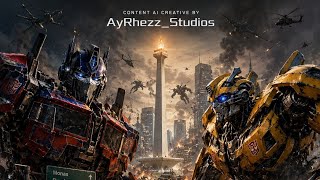 " Transformers : Battle in Jakarta  "AI Film by AyRhezz Studios