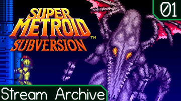 Techjar Gaming Live - Super Metroid: Subversion (Part 1)