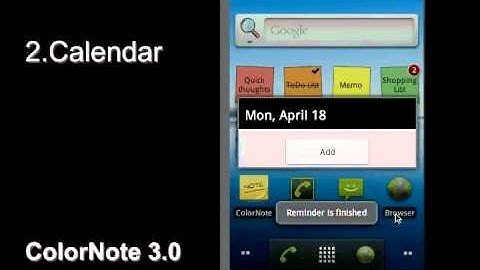 ColorNote 3.0 update : android notepad app