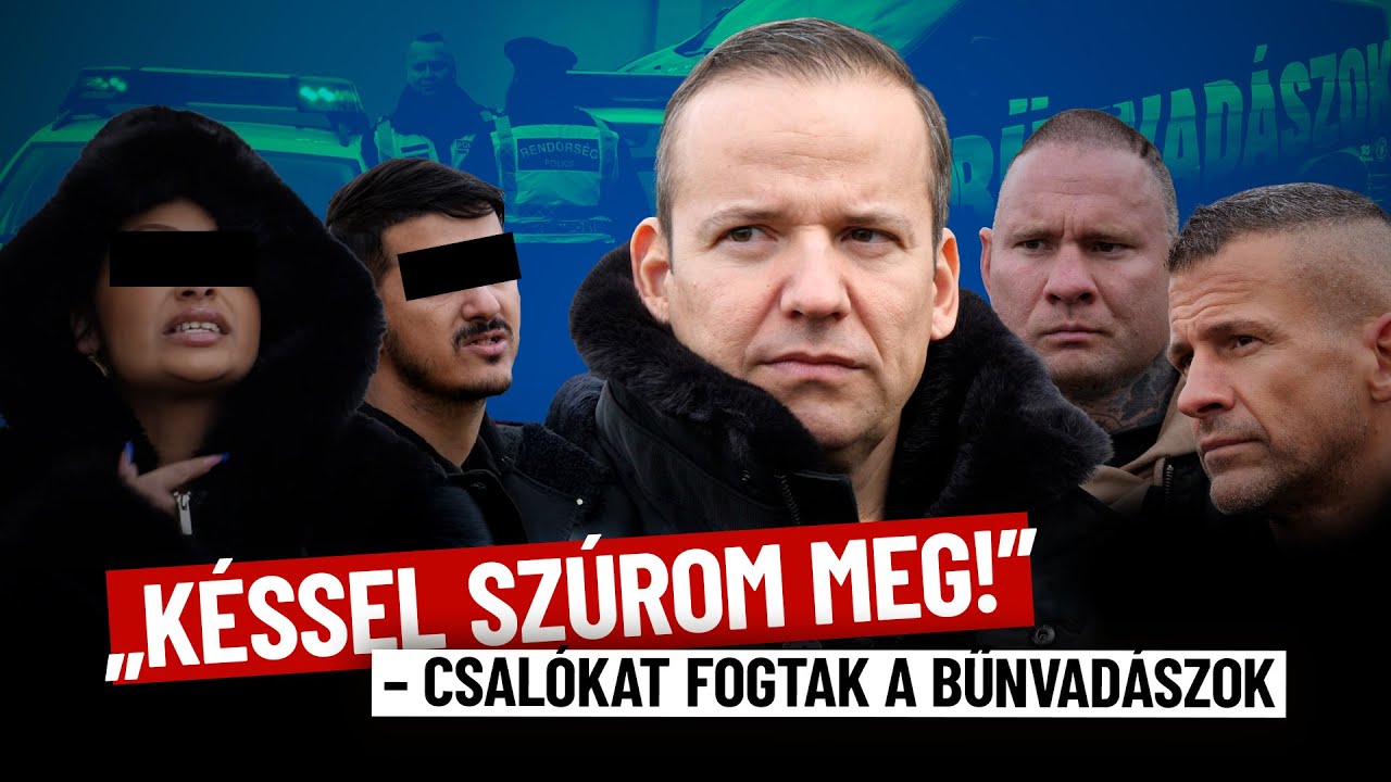 „Késsel szúrom meg!”- csalókat fogtak a Bűnvadászok